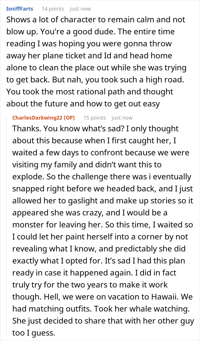 Husband Figures Out Wife Is Cheating During Their Trip, Gets His Revenge On The Long Flight Back