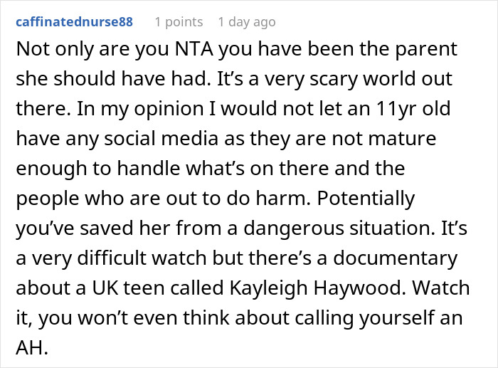 Man Wonders If He Overstepped By Secretly Reporting Niece’s Social Media As She’s Only 11 Man Wonders If He Overstepped By Secretly Reporting Niece’s Social Media As She’s Only 11
