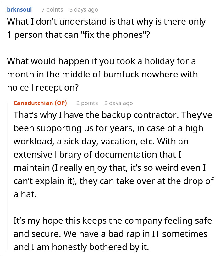 "I Know It's Your Day Off, But": Employee Shows Boss Why Not To Call Them On Their Days Off "I Know It's Your Day Off, But": Employee Shows Boss Why Not To Call Them On Their Days Off