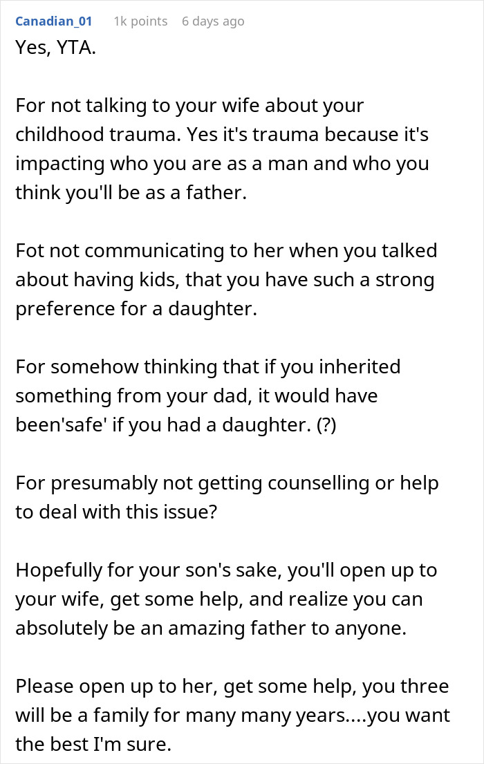 Woman Catches Husband Crying After Gender Reveal, Sends Him To Sleep On The Couch Woman Catches Husband Crying After Gender Reveal, Sends Him To Sleep On The Couch