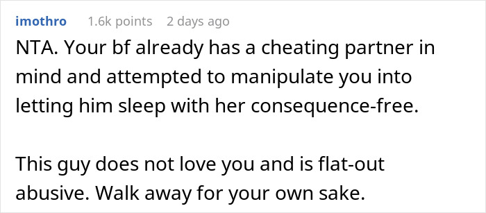 "Don't Want To Lose Our Relationship": GF Refuses Open Relationship, Drama Ensues "Don't Want To Lose Our Relationship": GF Refuses Open Relationship, Drama Ensues