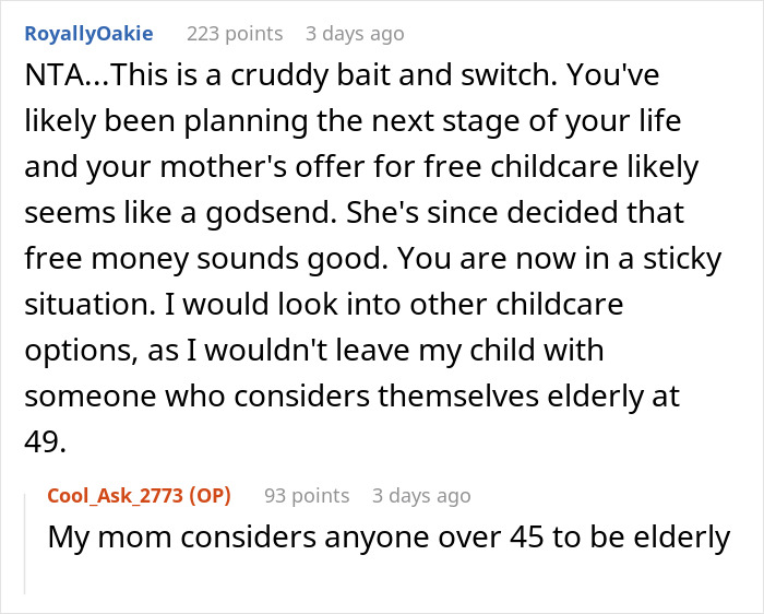 Woman Reassures Couple She’ll Babysit Her Grandchild For Free Until It’s Actually Due To Be Born