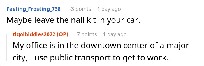 "She's Being A Complete Clown": Woman Is Furious And Offended Coworker Won't Give Free Manicure "She's Being A Complete Clown": Woman Is Furious And Offended Coworker Won't Give Free Manicure