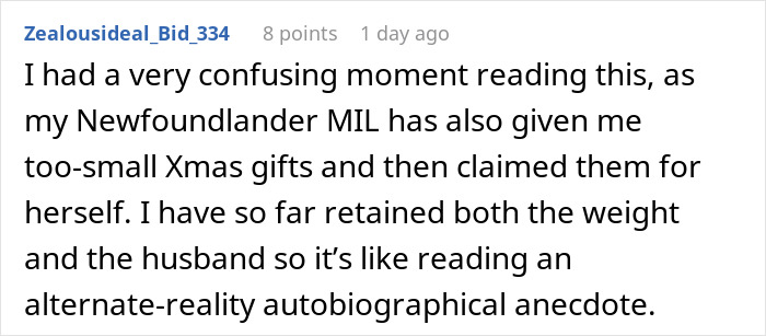 "The Jacket Fitted Me Perfectly": MIL Tries To Body Shame Woman, Regrets It "The Jacket Fitted Me Perfectly": MIL Tries To Body Shame Woman, Regrets It