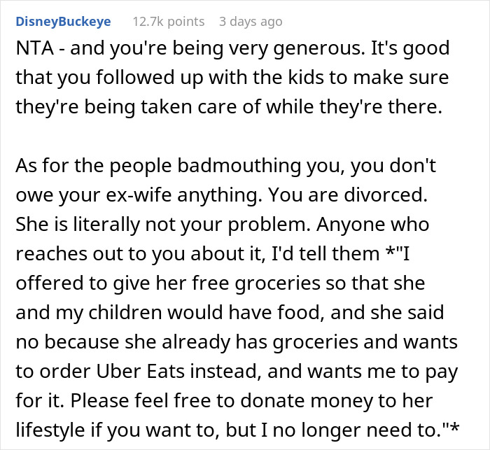 Woman Asks Ex For Money Because She And The Kids Are Out Of Food, Flips Out When He Refuses Woman Asks Ex For Money Because She And The Kids Are Out Of Food, Flips Out When He Refuses