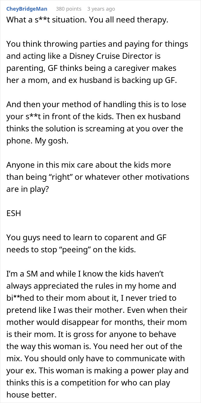 9 Y.O. Won't Call Dad's GF 'Mom', She Refuses To Drive Until The Kid Does, Bio Mom Loses It 9 Y.O. Won't Call Dad's GF 'Mom', She Refuses To Drive Until The Kid Does, Bio Mom Loses It