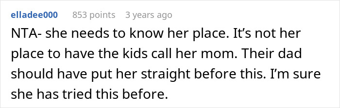 9 Y.O. Won't Call Dad's GF 'Mom', She Refuses To Drive Until The Kid Does, Bio Mom Loses It 9 Y.O. Won't Call Dad's GF 'Mom', She Refuses To Drive Until The Kid Does, Bio Mom Loses It