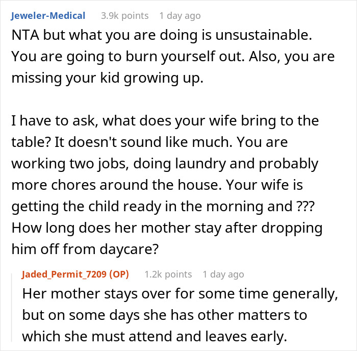 Guy With 2 Jobs Starts Simply Leaving When His Jobless Wife Can’t Get Son Ready In Time For Daycare Guy With 2 Jobs Starts Simply Leaving When His Jobless Wife Can’t Get Son Ready In Time For Daycare