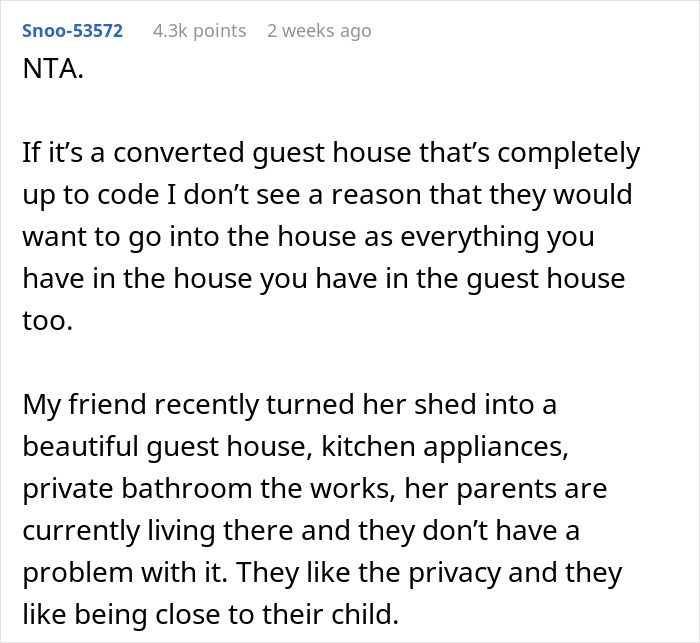 Parents Get Mad About Living In Daughter’s Totally Converted Garage, She Suggests The Nursing Home Parents Get Mad About Living In Daughter’s Totally Converted Garage, She Suggests The Nursing Home