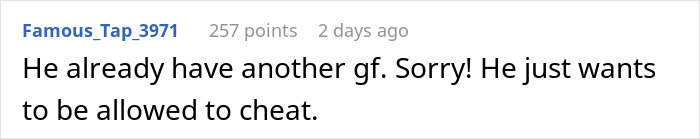 "Don't Want To Lose Our Relationship": GF Refuses Open Relationship, Drama Ensues "Don't Want To Lose Our Relationship": GF Refuses Open Relationship, Drama Ensues