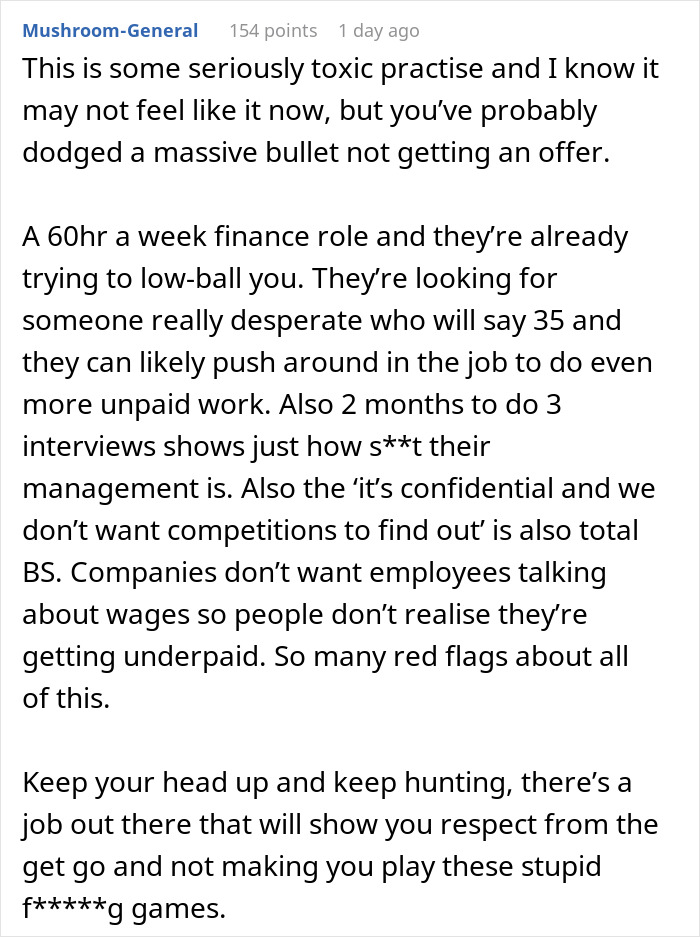 “The Problem Is, You Already Gave Your Number”: Candidate Furious With Company’s Interview Process “The Problem Is, You Already Gave Your Number”: Candidate Furious With Company’s Interview Process