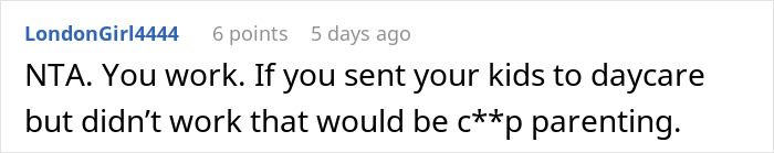 SAHM Chews Out Mom For Sending Kids To Daycare, Gets Blocked After 20 Years Of Friendship SAHM Chews Out Mom For Sending Kids To Daycare, Gets Blocked After 20 Years Of Friendship