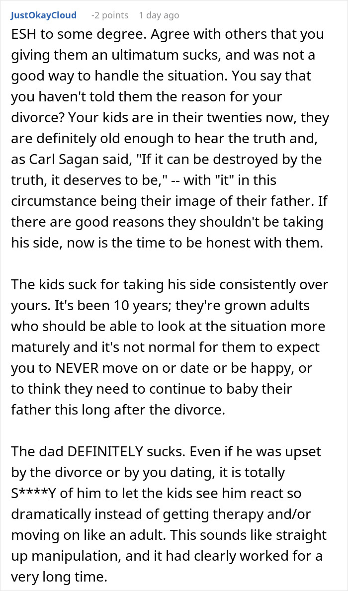 “I Was Blamed For Ruining Dad”: Mom Done Catering To Ex’s Happiness, Gives Kids An Ultimatum “I Was Blamed For Ruining Dad”: Mom Done Catering To Ex’s Happiness, Gives Kids An Ultimatum