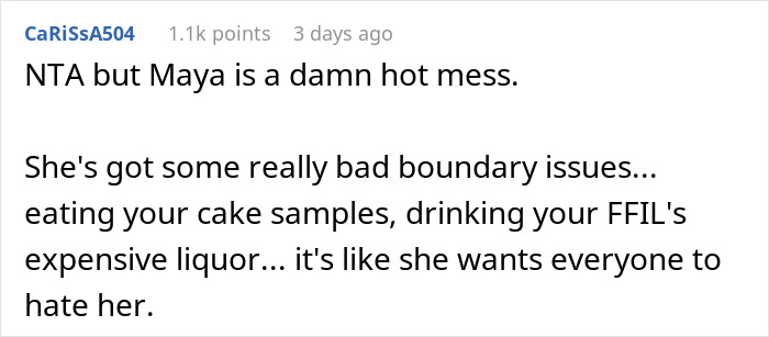 Sister Eats Couple's Wedding Cake Samples, Gets Kicked Out Of Their Home Sister Eats Couple's Wedding Cake Samples, Gets Kicked Out Of Their Home