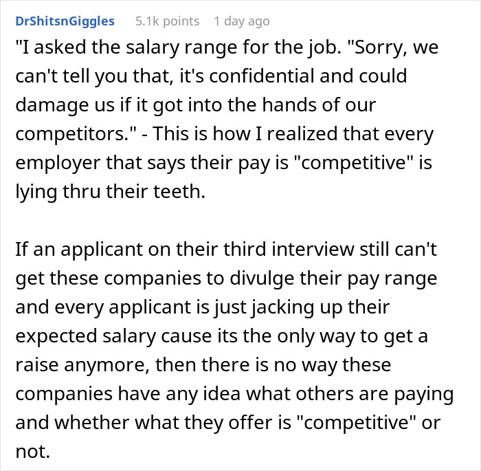 “The Problem Is, You Already Gave Your Number”: Candidate Furious With Company’s Interview Process “The Problem Is, You Already Gave Your Number”: Candidate Furious With Company’s Interview Process