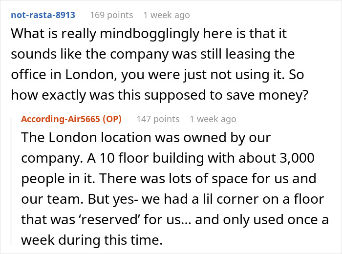 Guy Finds A Perfect Loophole After 'Karen' Boss Relocates Their Office Guy Finds A Perfect Loophole After 'Karen' Boss Relocates Their Office