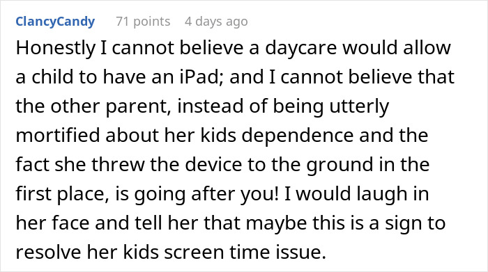 Mom Refuses To Pay For Broken iPad Pro After Parents Leave It With 11-Month-Old At Daycare Mom Refuses To Pay For Broken iPad Pro After Parents Leave It With 11-Month-Old At Daycare