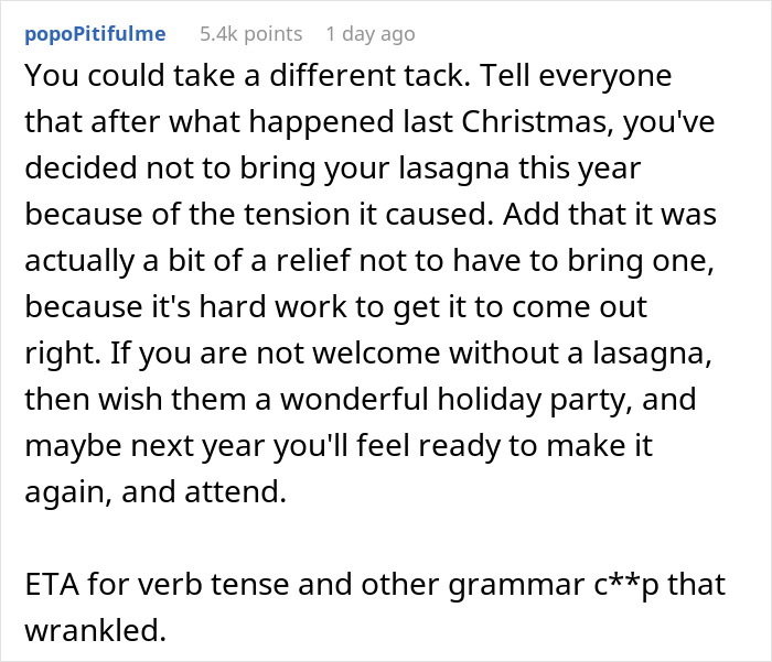 Woman Refuses To Make Signature Christmas Meal As MIL Threw It Away Last Year And Never Apologized Woman Refuses To Make Signature Christmas Meal As MIL Threw It Away Last Year And Never Apologized