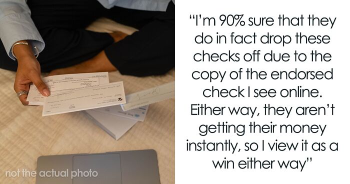 “I View It As A Win”: Company Charges A $10 Fee For Each Payment So This Person Goes Old-School