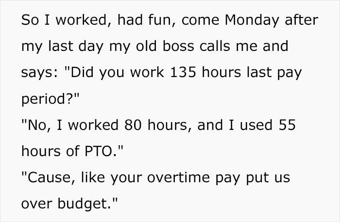 “Lose It If I Don't Use It”: Boss Is Shocked At Employee's Malicious Compliance Concerning PTO “Lose It If I Don't Use It”: Boss Is Shocked At Employee's Malicious Compliance Concerning PTO