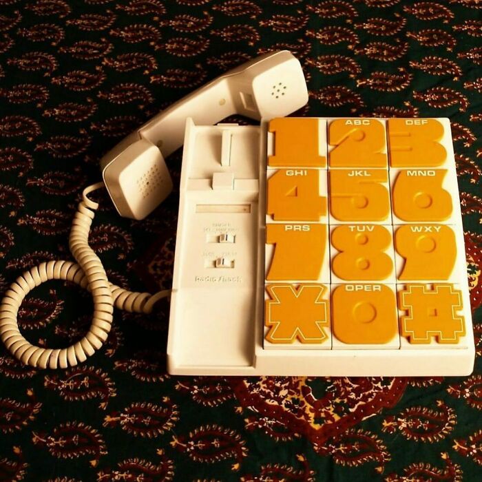 Early 80s Phone Typography