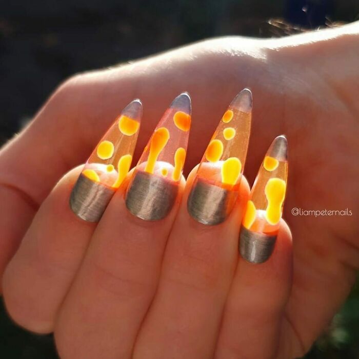 Lava Lamp Nails, By Liampeternails