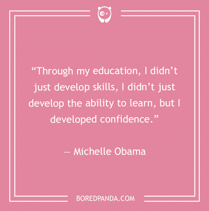 Michelle Obama quote on education 