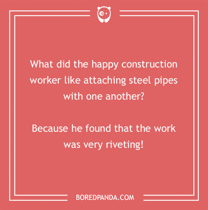 Joke on construction
