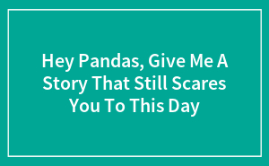 Hey Pandas, Give Me A Story That Still Scares You To This Day