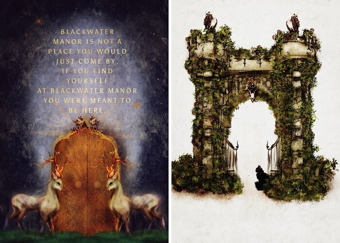 I’ve Been Creating Some Gothic Digital Watercolors For A Fantasy Rpg (5 Pics)