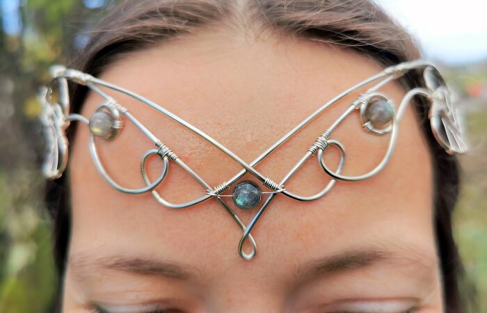 I Made My Very First Elven Crown (6 Pics)