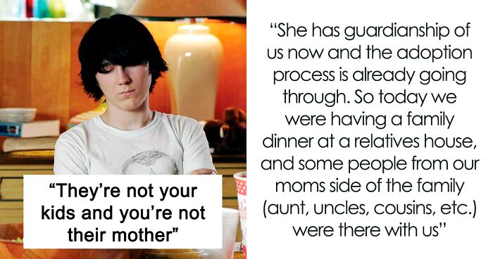 Family Drama Ensues After Teen Points Out That Their Mom Doesn’t Have Custody Of Them During Dinner