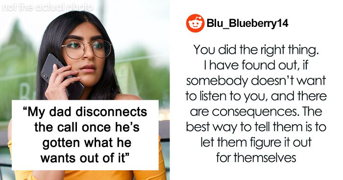 Daughter Is Done With Father Hanging Up The Phone, Lets His Electricity Be Cut Off As Revenge