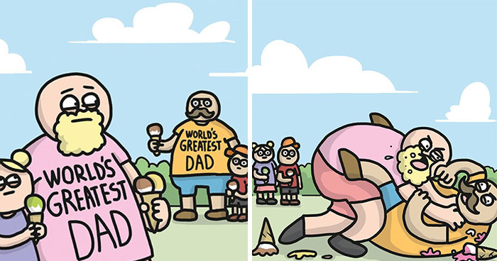 Whoops: 21 Quirky Comics With Unpredictable Endings By This Norwegian Artist (New Pics)