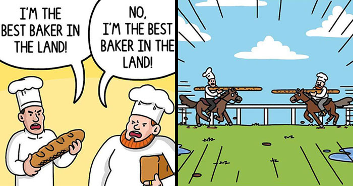 People With Dark Humor Will Probably Like 30 Comics By The Artist Simon Johnson