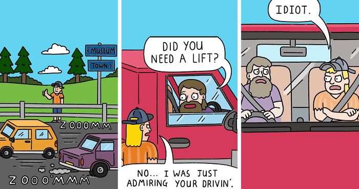 People With Dark Humor Will Probably Like 30 Comics By The Artist Simon Johnson