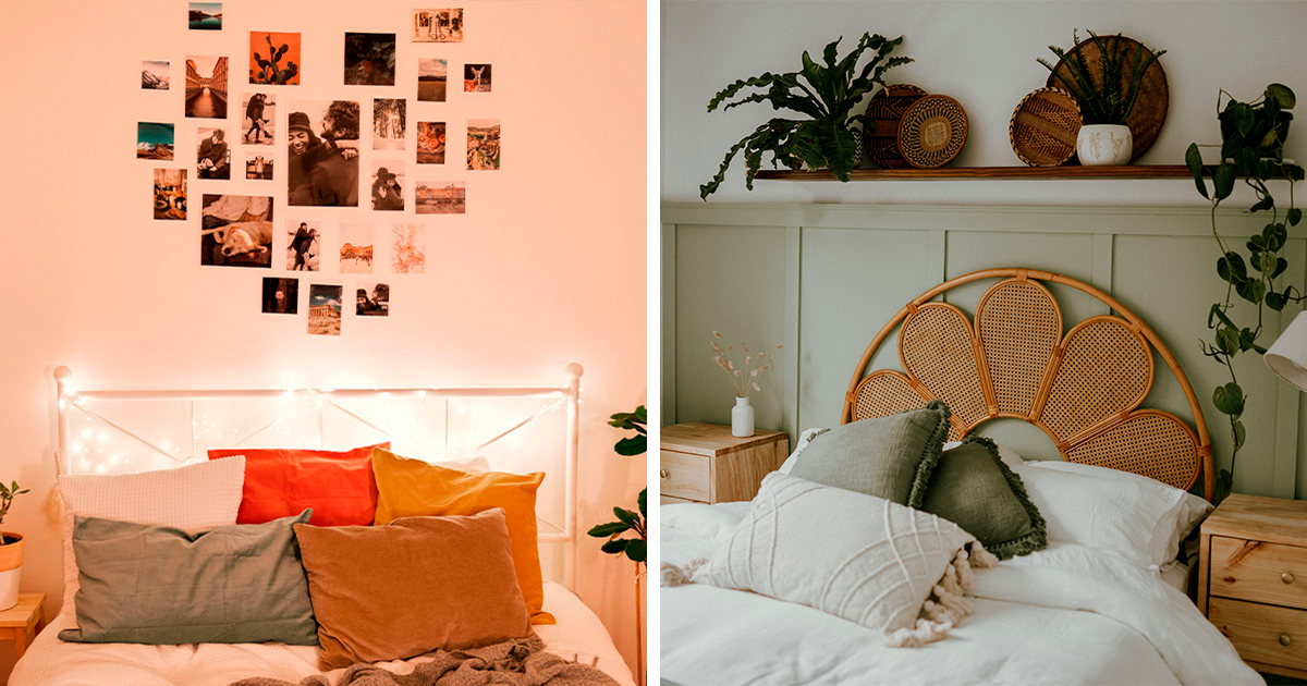 45 DIY Headboard Ideas You Can Easily Make At Home | Bored Panda