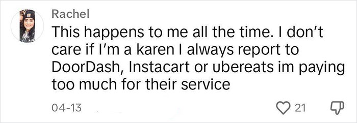 “Very Disappointed”: Woman Blasts DoorDash After Experience Leaves Her Regretting Her Order “Very Disappointed”: Woman Blasts DoorDash After Experience Leaves Her Regretting Her Order