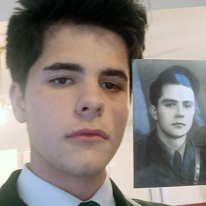 I'm Actually A Vampire And Here's A Picture Of Me From The 40s. Just Joking, Just My Doppelganger Great Uncle