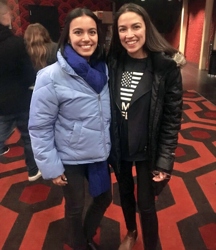 My Friend Ran Into Alexandria Ocasio-Cortez. Can You Tell Who Is Who Because I Can’t