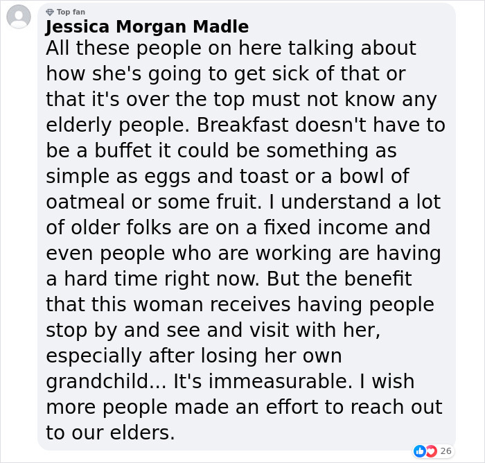 Teenagers Continue Tradition Of Breakfasts With Grandma After Their Friend Passes Away Teenagers Continue Tradition Of Breakfasts With Grandma After Their Friend Passes Away