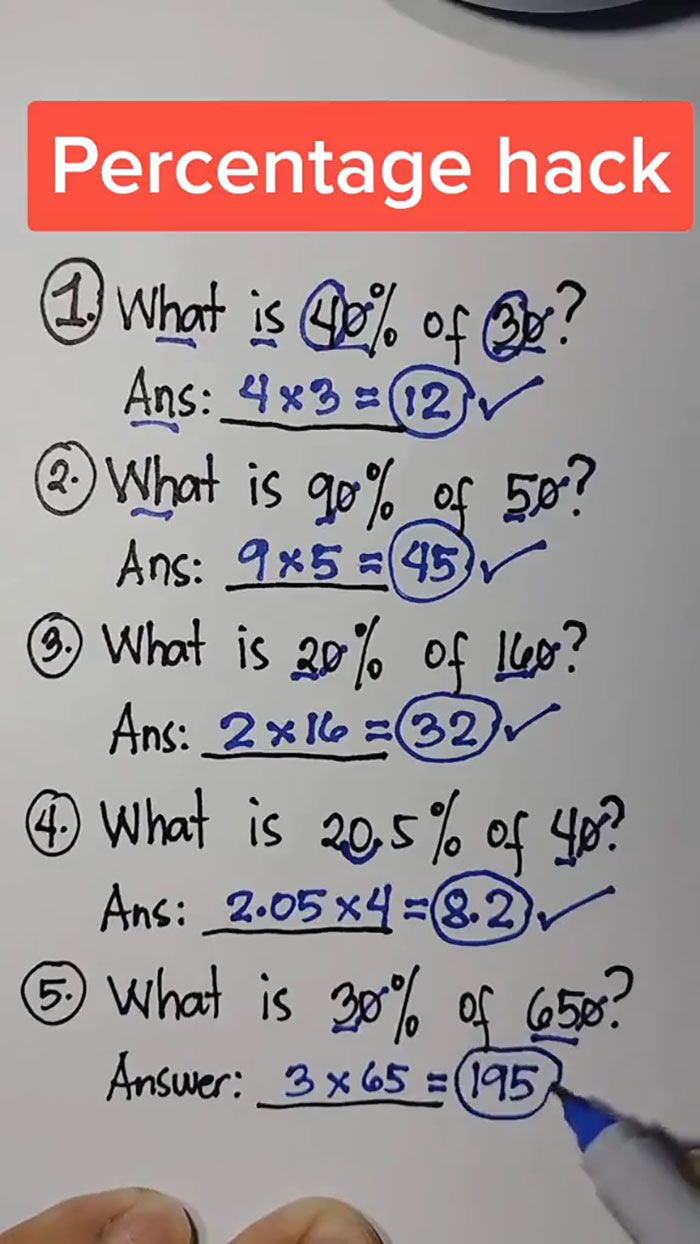 “This Changed My Life”: People React To Math Hack To Easily Calculate Percentages