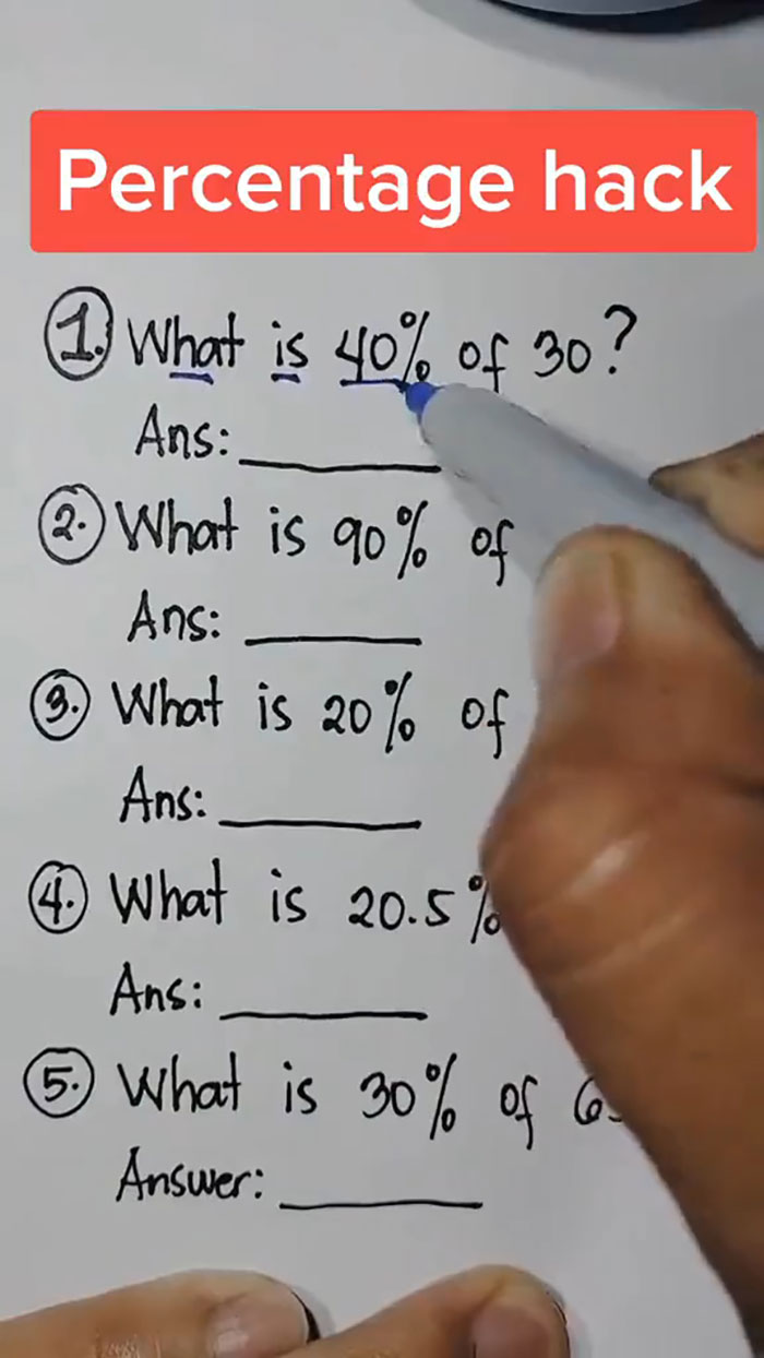 “This Changed My Life”: People React To Math Hack To Easily Calculate Percentages
