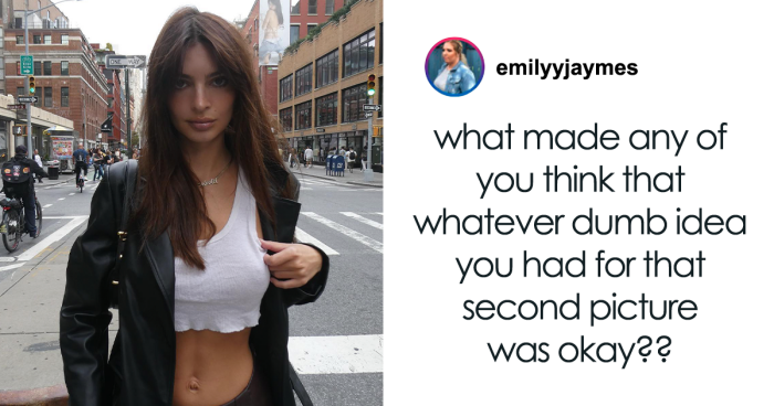 “This Is So Messed Up”: People Fume Over Emily Ratajkowski’s New Controversial Picture