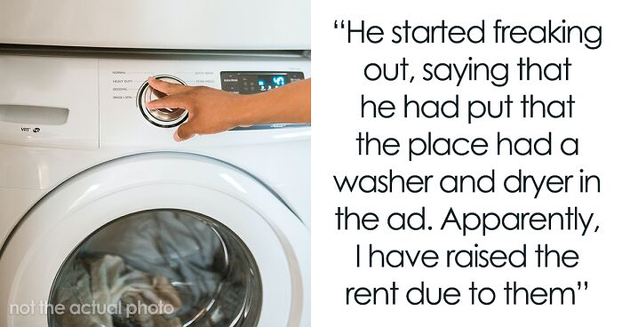 Landlord Calls The Police On Ex-Tenant For Taking Washer And Dryer He Bought Himself