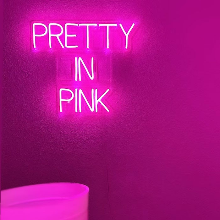 Custom Neon Sign: Perfect for personalizing your rooms or as a dazzling gift for someone special.