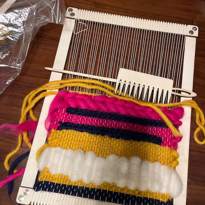 Weaving Loom Kit: Offering endless creativity options with three comprehensive kit types perfect for every skill level.