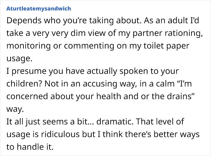Family Of 4 Goes Through 3 Toilet Paper Rolls Per Day, Mom "Loses The Plot" Family Of 4 Goes Through 3 Toilet Paper Rolls Per Day, Mom "Loses The Plot"