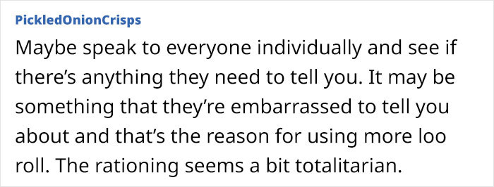 Family Of 4 Goes Through 3 Toilet Paper Rolls Per Day, Mom "Loses The Plot" Family Of 4 Goes Through 3 Toilet Paper Rolls Per Day, Mom "Loses The Plot"