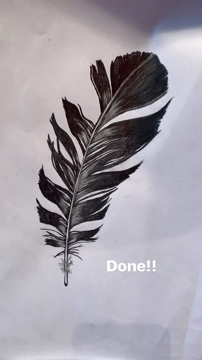 Feather For My Bonus Mum